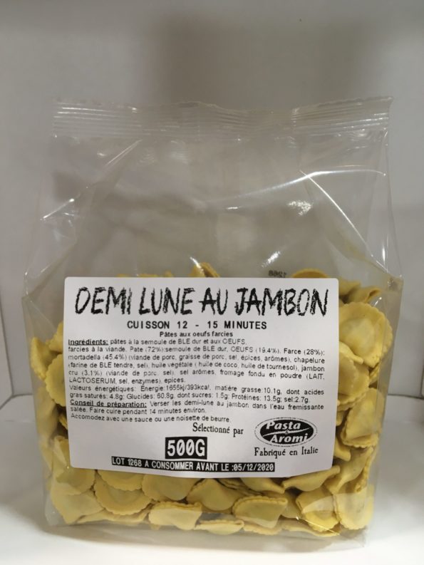 demi-lune au jambon 500g
