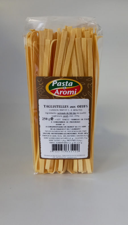Tagliatelle aux oeufs 250g