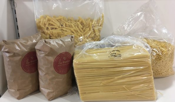 assortiment de pâtes