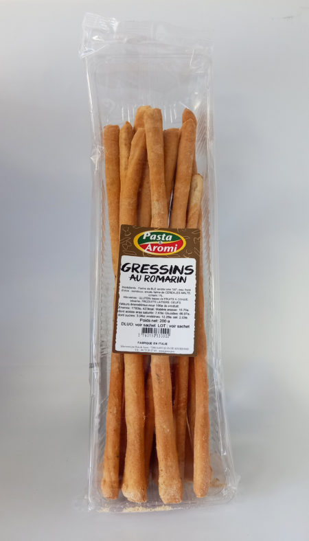 Gressins au romarin 200g