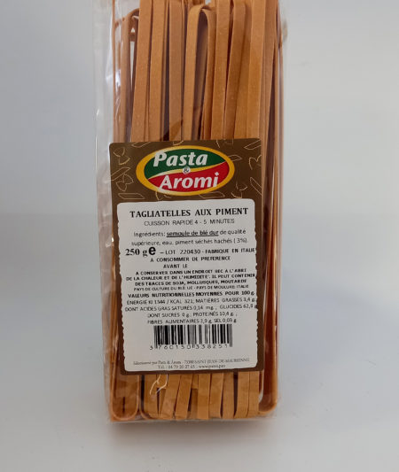 Tagliatelle au piment 250g