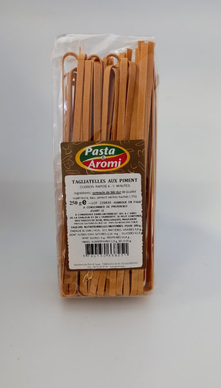 Tagliatelle au piment 250g