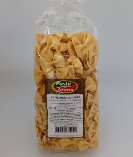 Papillons aux œufs 500g