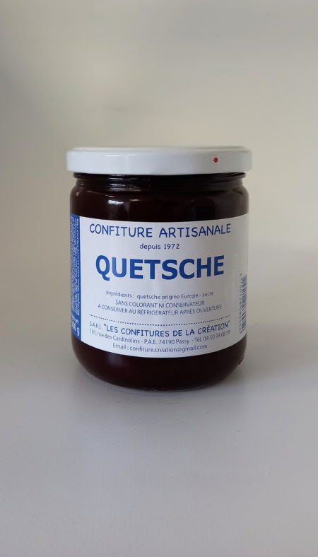 Confiture artisanale Quetsche 500g