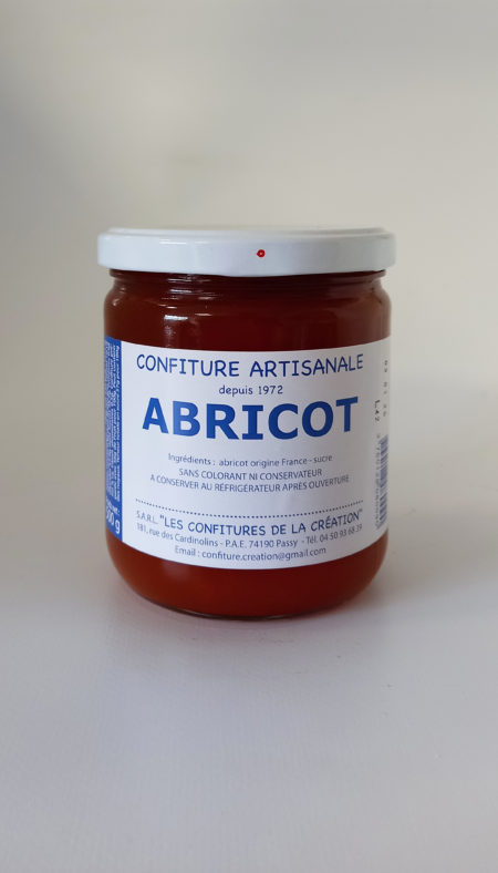 Confiture artisanale Abricot 500g