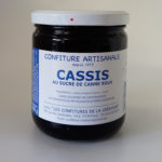 Confiture artisanale Cassis Epépiné 500g