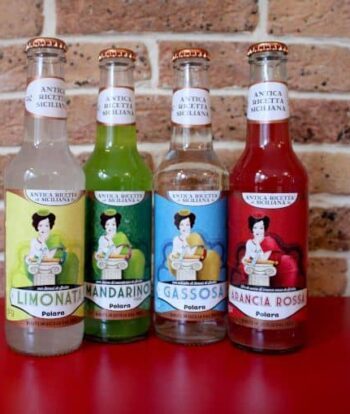 Assortiment de 4 limonades orange rouge, mandarine verte, citron gingembre et nature 4 x 27.5cl
