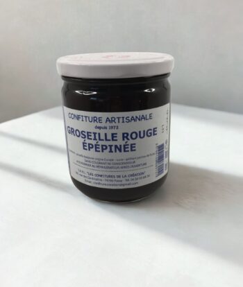 Confiture artisanale Groseille Rouge 500g