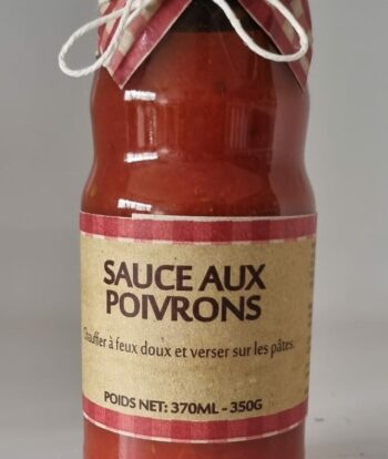 Sauce aux Poivrons 350G