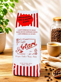 Café en grains qualité expresso 100% arabica 250g