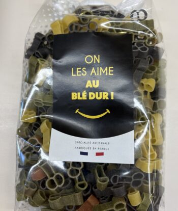 Zizi Multicolore " ON LES AIME AU BLÉ DUR" 400G